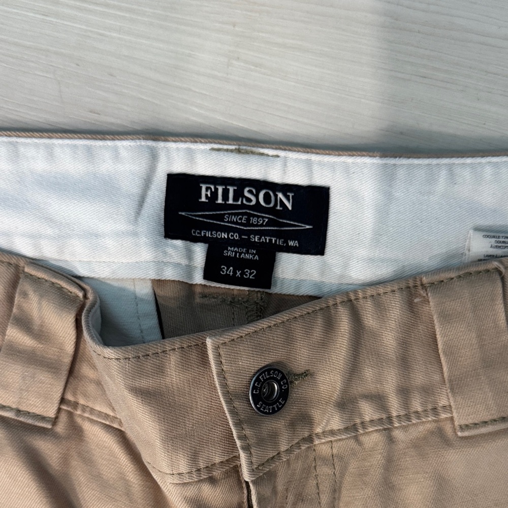 Filson Men's Work Chinos - Picture 2 of 6